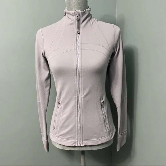 lululemon athletica Light Gray Utility Jacket - Picture 1 of 15